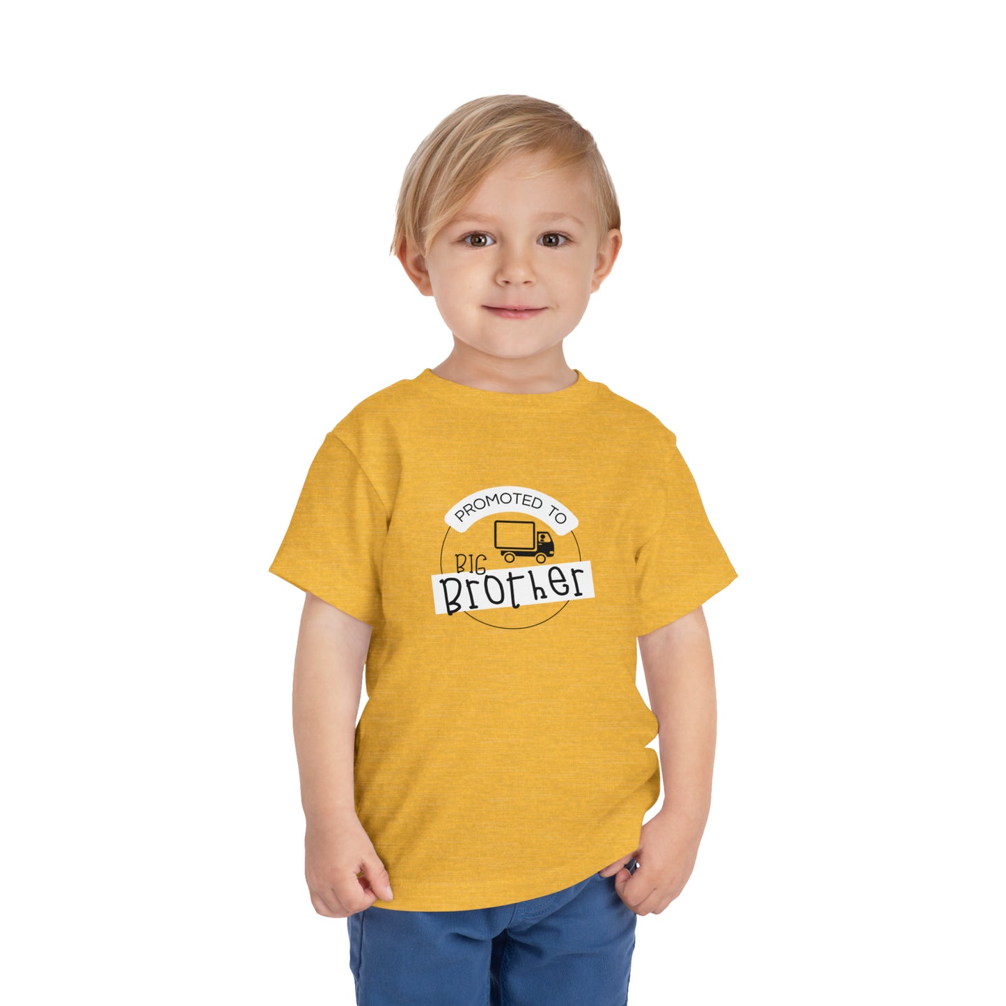 Promoted to Big Brother - Toddler Short Sleeve Tee