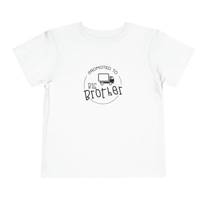 Promoted to Big Brother - Toddler Short Sleeve Tee