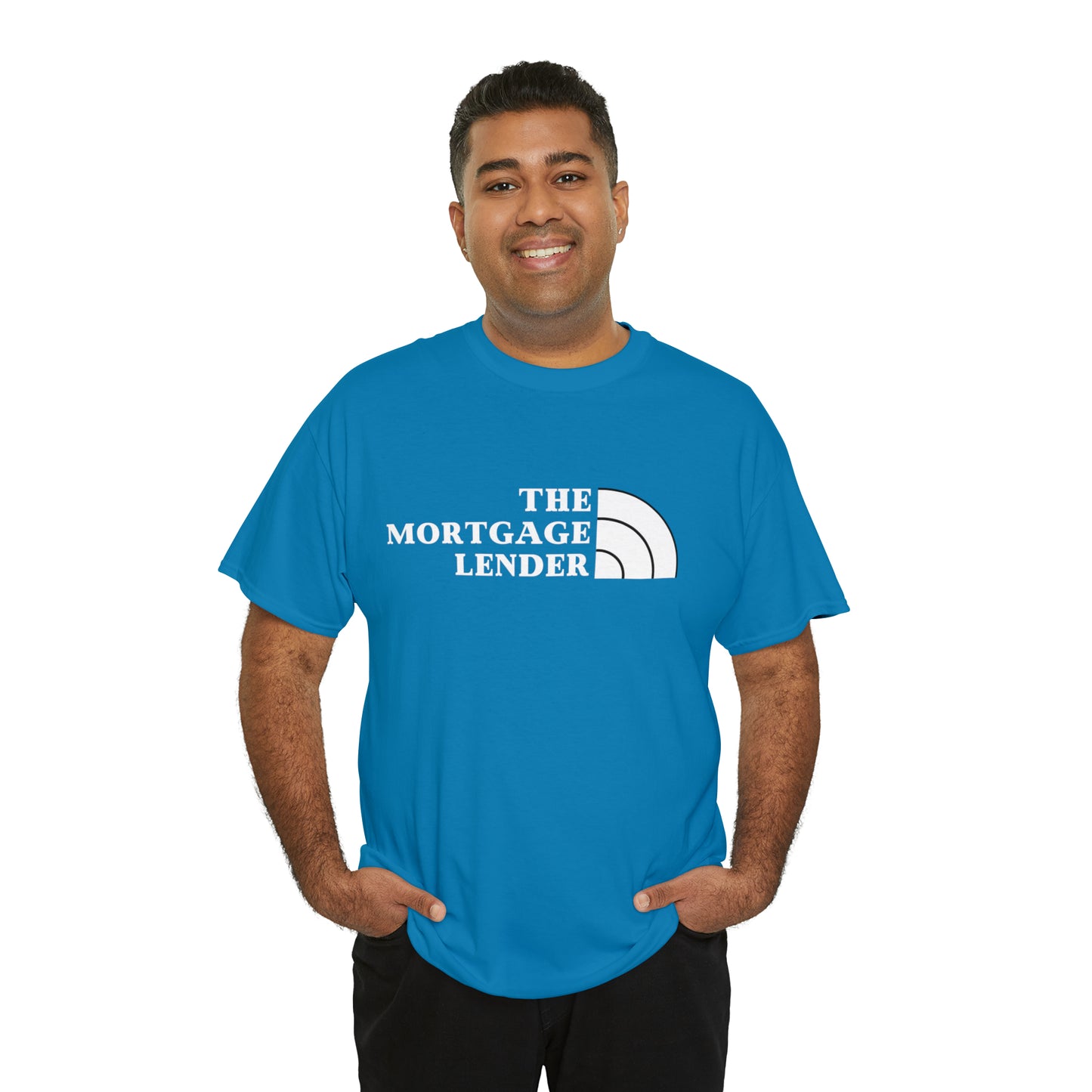 The Mortgage Lender (White Letters)- Unisex (Many dark colors to choose from)