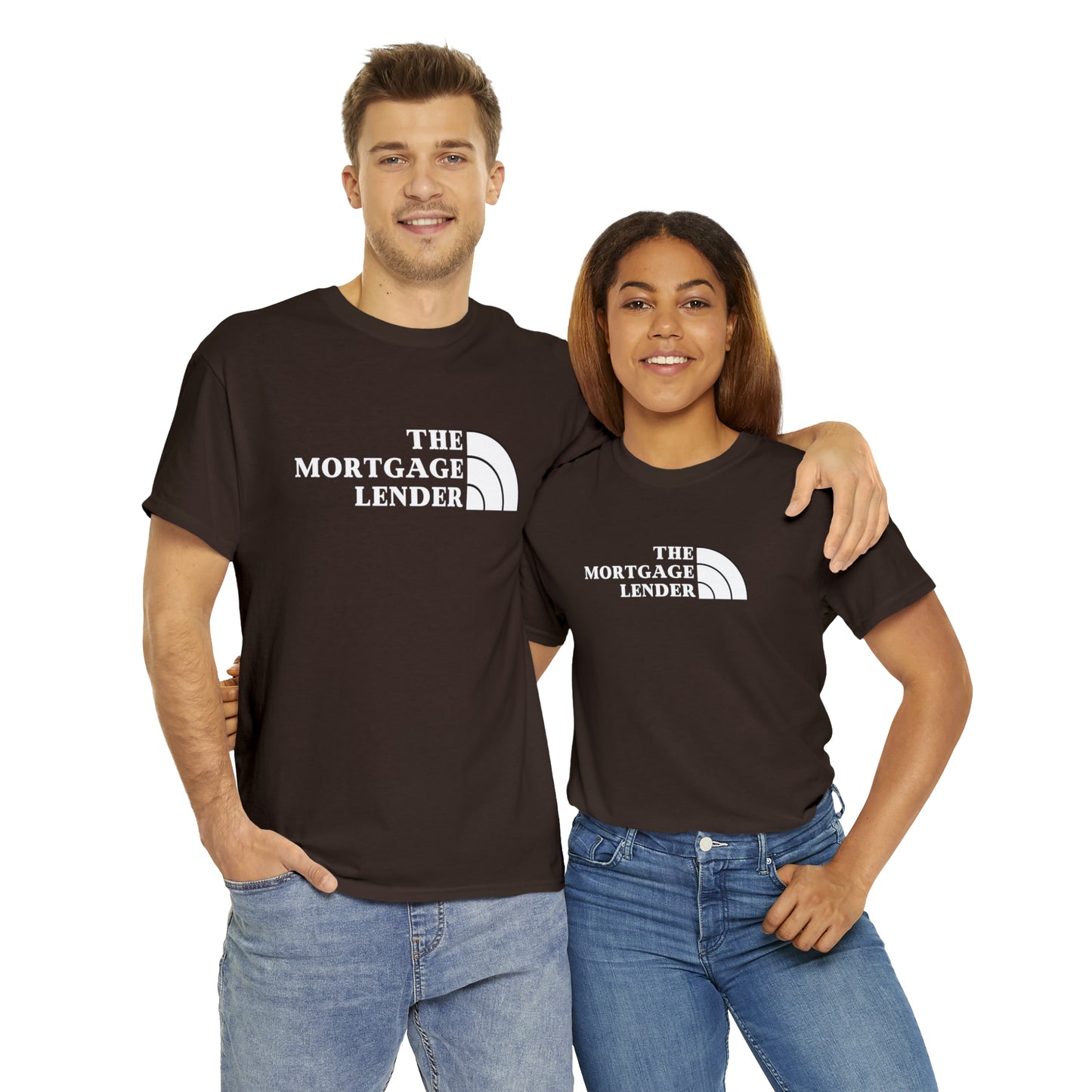 The Mortgage Lender (White Letters)- Unisex (Many dark colors to choose from)