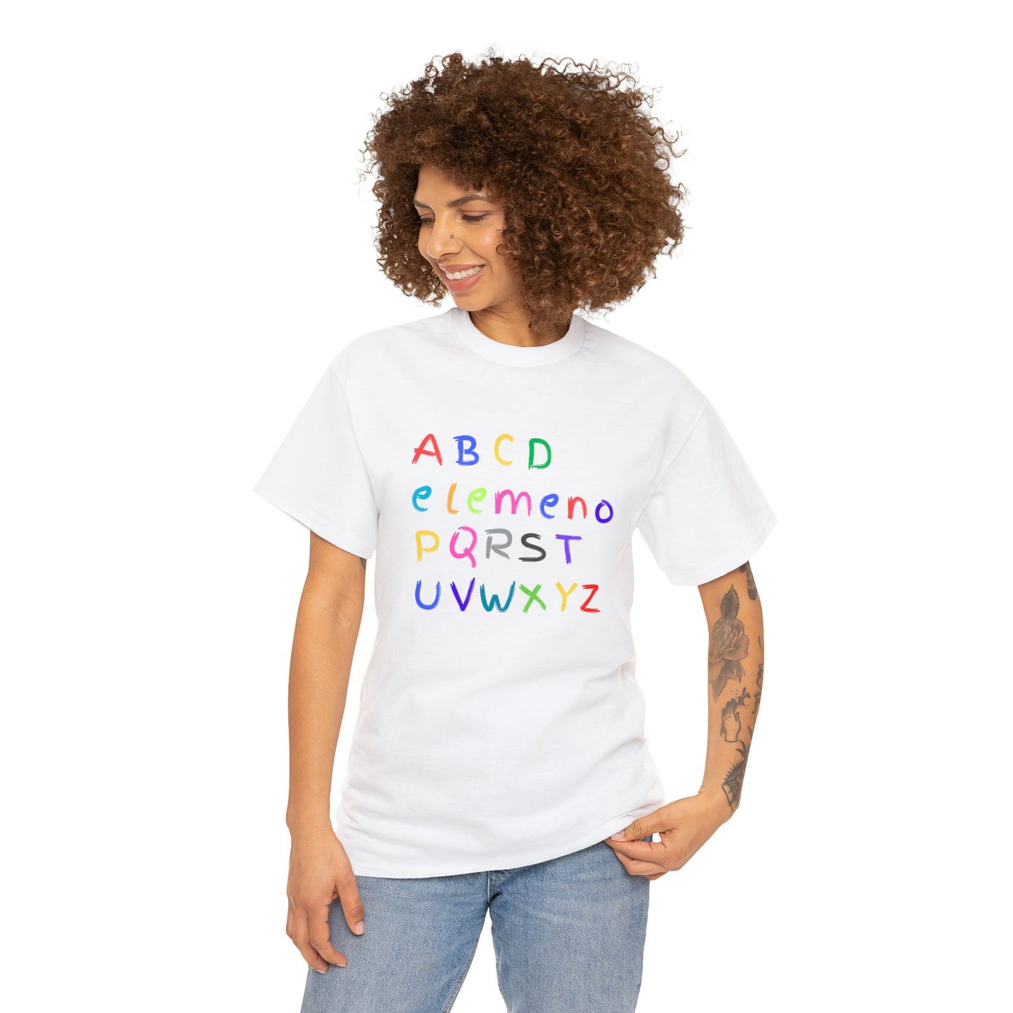 abcd elemeno pqrstuvwxyz - Unisex (Many colors to choose from)