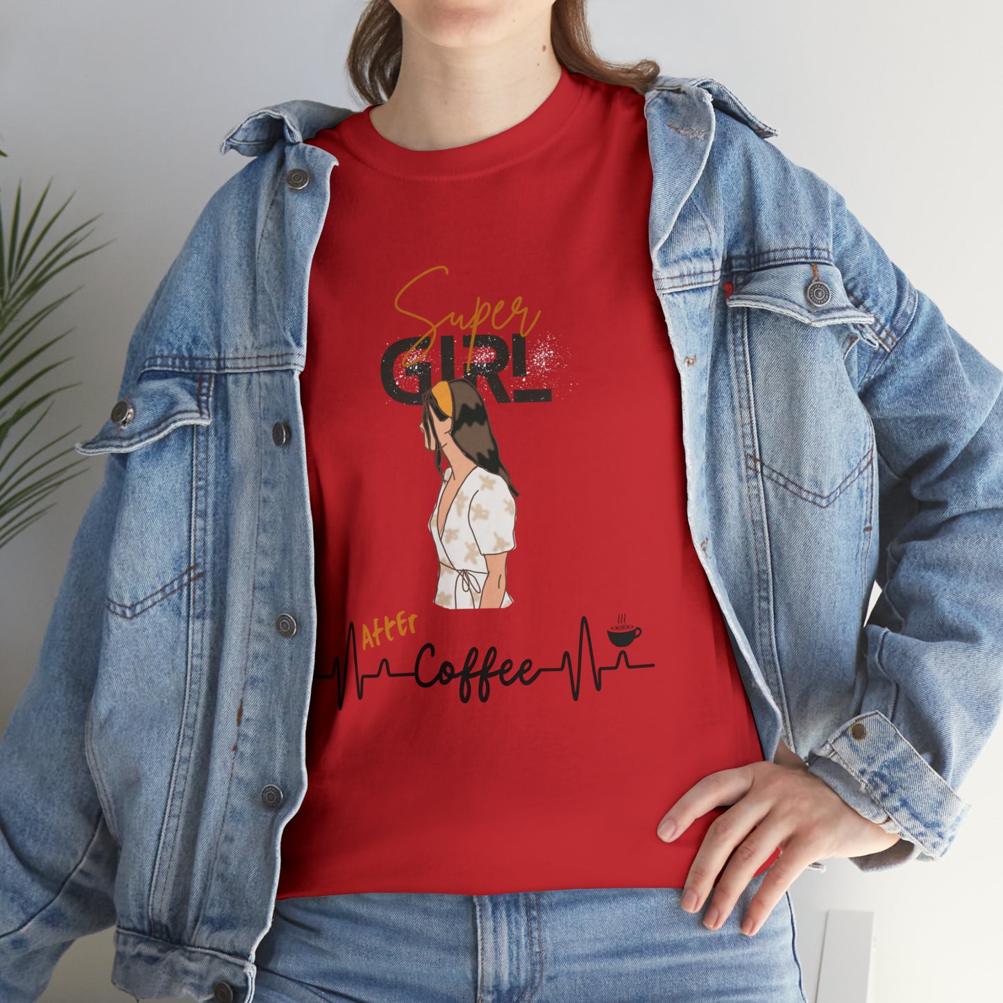 Super Girl After Coffee - Women (Many colors to choose from)